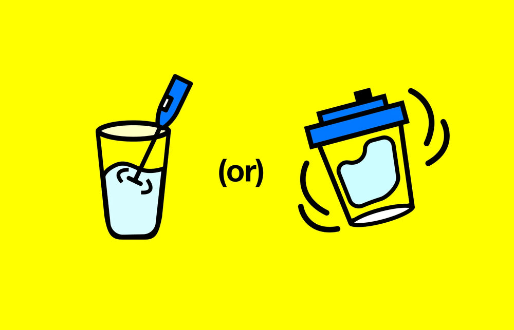 Step 2: Mix