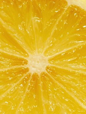 Natural lemon flavour